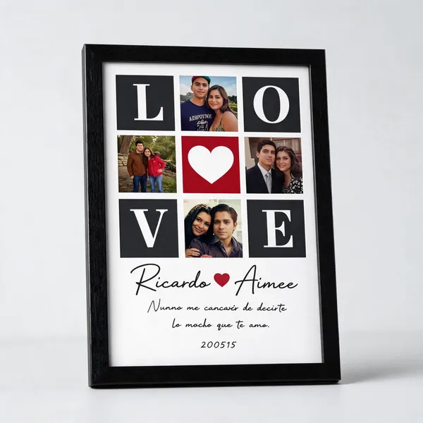 Black__And_White_Wooden_Glass_Photo_Frame_For_Home_Decor