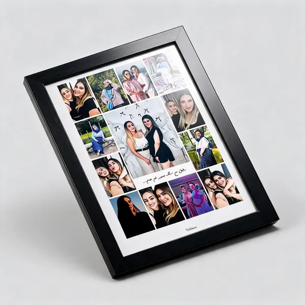 Black__And_White_Wooden_Glass_Photo_Frame_For_Home_Decor