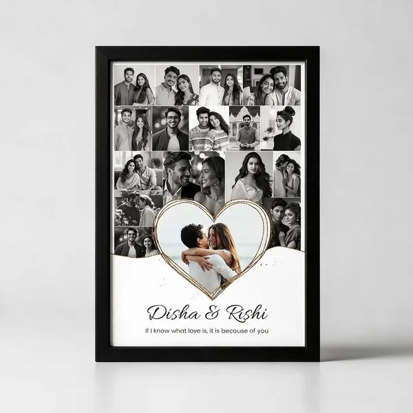 Black__And_White_Wooden_Glass_Photo_Frame_For_Home_Decor