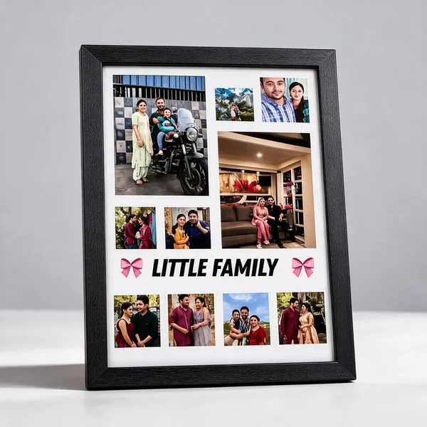 Black__And_White_Wooden_Glass_Photo_Frame_For_Home_Decor