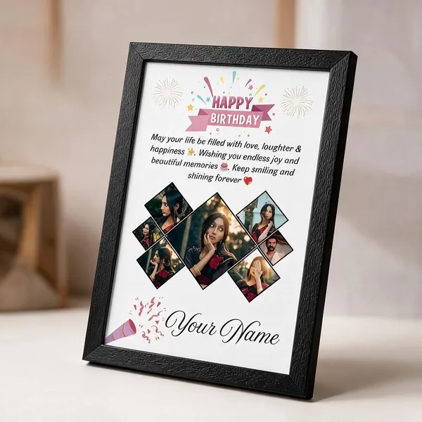 Black__And_White_Wooden_Glass_Photo_Frame_For_Home_Decor