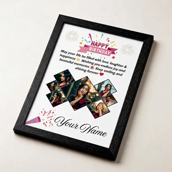 Black__And_White_Wooden_Glass_Photo_Frame_For_Home_Decor