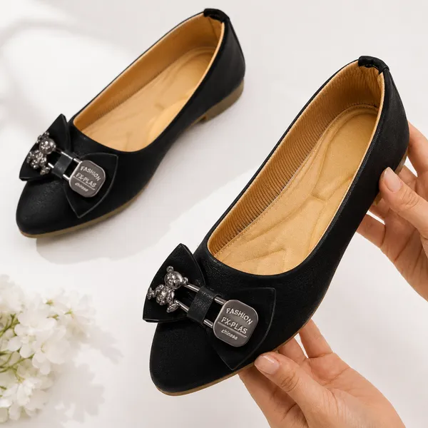 Black_Smooth_Finish_Ballet_Flats_for_Women