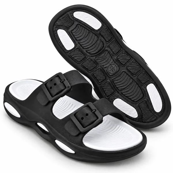 Black_Buckle_Slide_Sandals_for_men