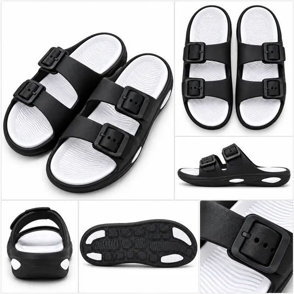 Black_Buckle_Slide_Sandals_for_men