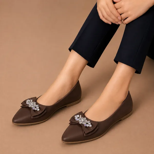 Brown_Embellished_Ballet_Flats_for_Women