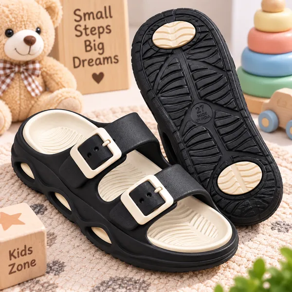 Black_Synthetic_Adjustable_Sandals_for_Kids