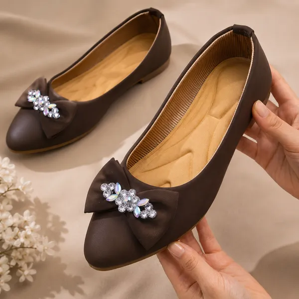 Brown_Embellished_Ballet_Flats_for_Women