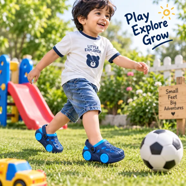 Navy_Blue_Casual_Clogs_With_Wheel_Design_for_Kids