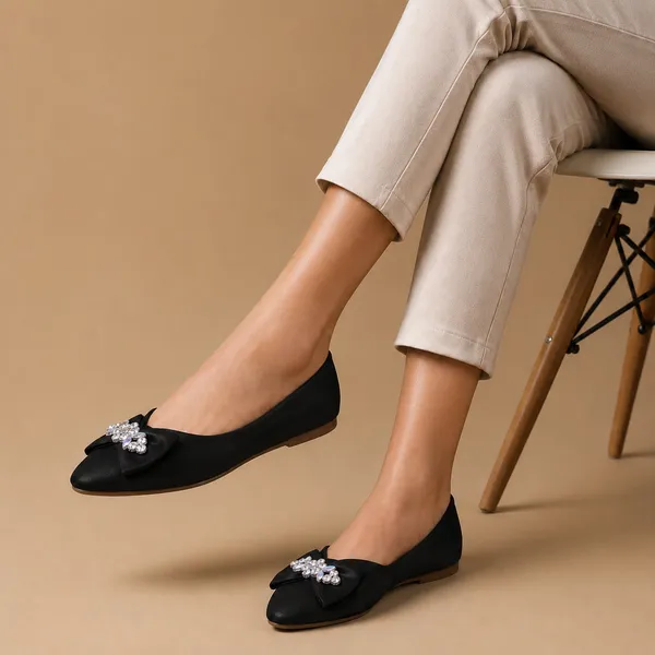 Black_Bow_Embellished_Slip-On_Flats_for_Women