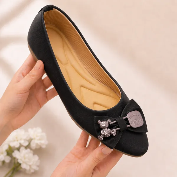 Black_Smooth_Finish_Ballet_Flats_for_Women