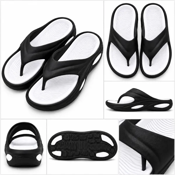Black_Cushioned_Casual_Flip_Flops_for_Men
