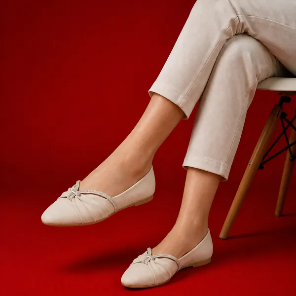 Beige_Textile_Pointed_Flats_for_Women