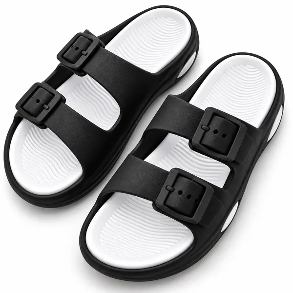Black_Buckle_Slide_Sandals_for_men