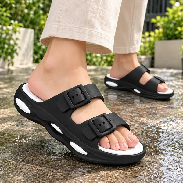 Black_Buckle_Slide_Sandals_for_men