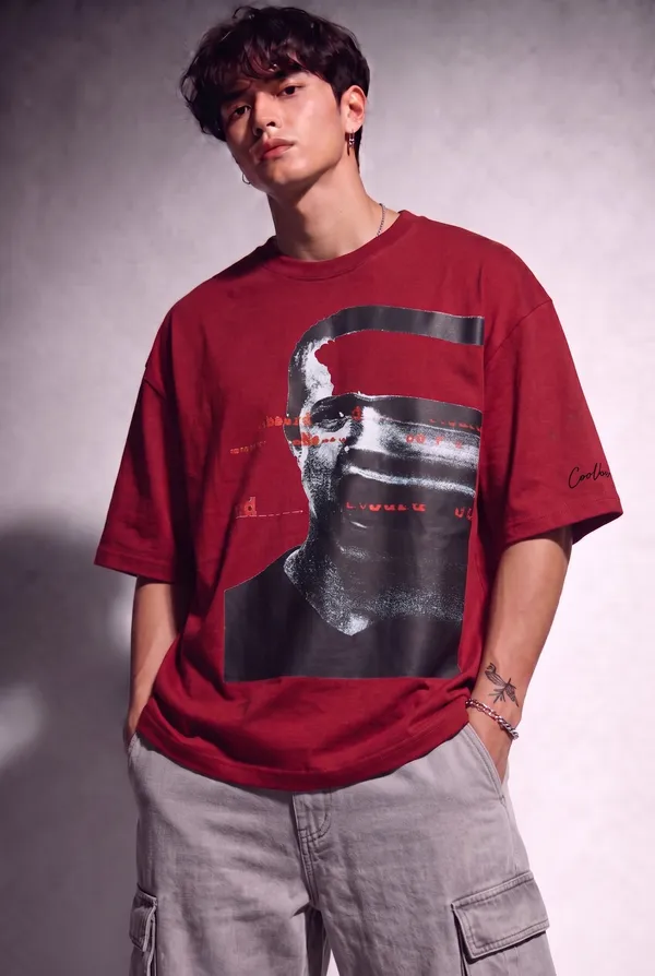 Glitch_Portrait_Tee_Red