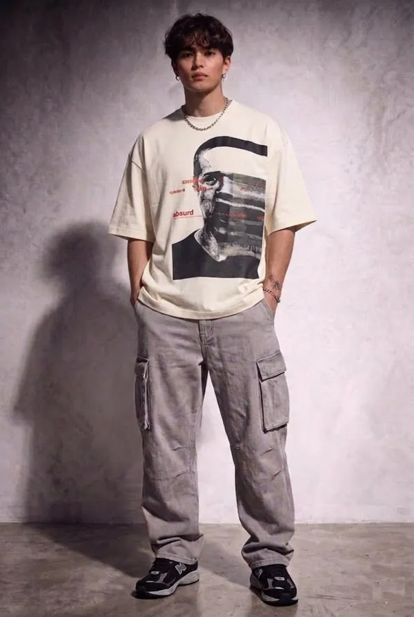 Glitch_Portrait_Tee_Off_White