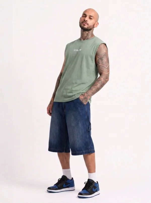 Men_Tank_Tees_Green