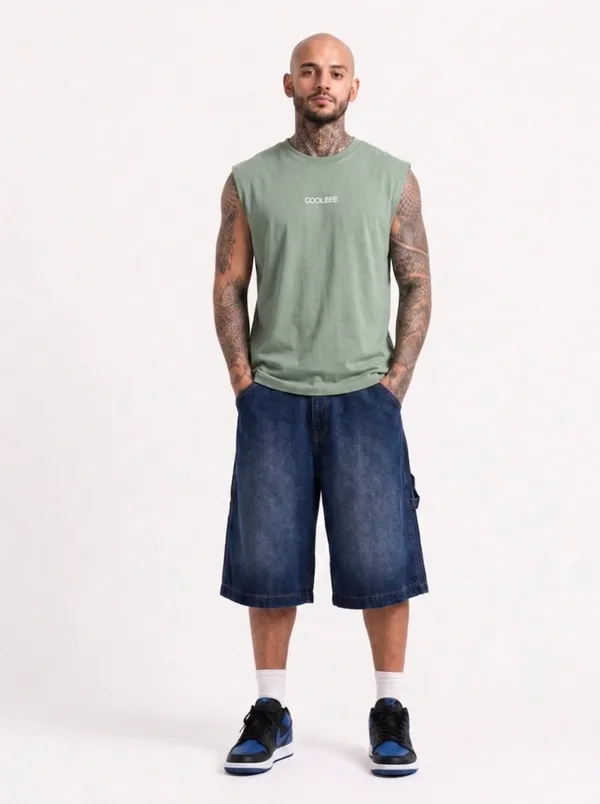 Men_Tank_Tees_Green