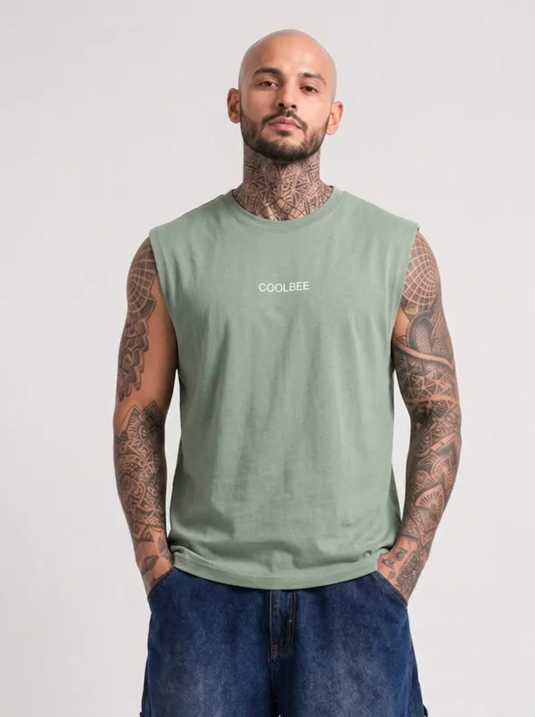Men_Tank_Tees_Green
