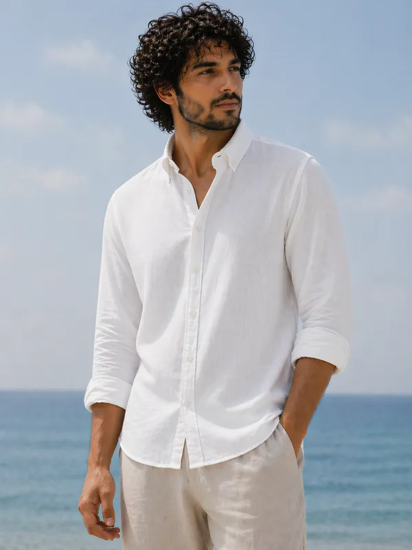 Linen_Casual_Shirt_White