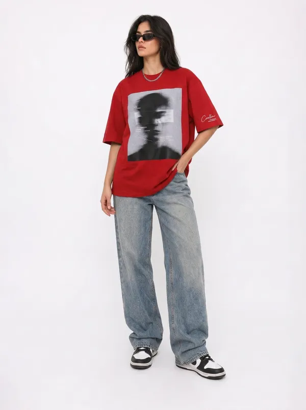 Blurred_Vision_Tee_Red_Women