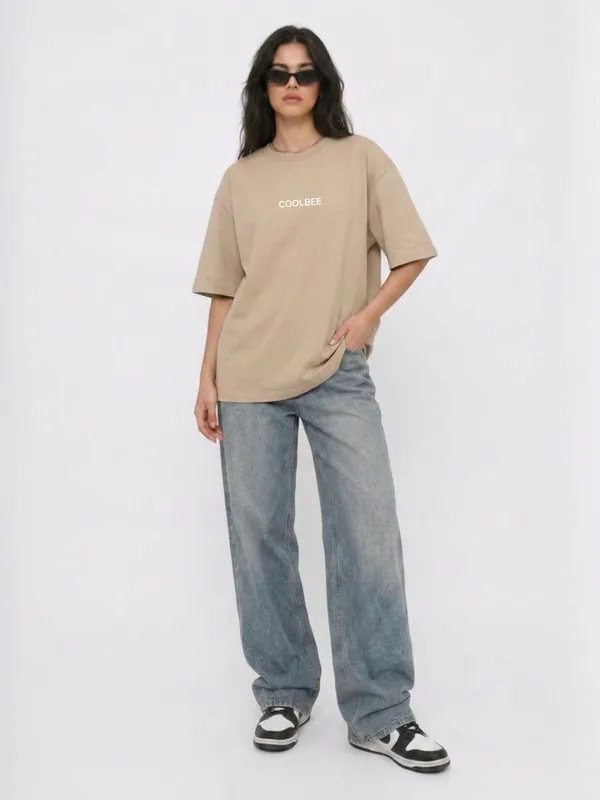 Cubist_Bloom_Oversize_Tee_Beige