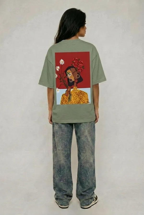 Cubist_Bloom_Oversize_Tee_Green