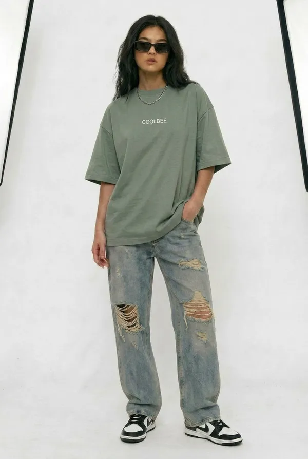 Cubist_Bloom_Oversize_Tee_Green
