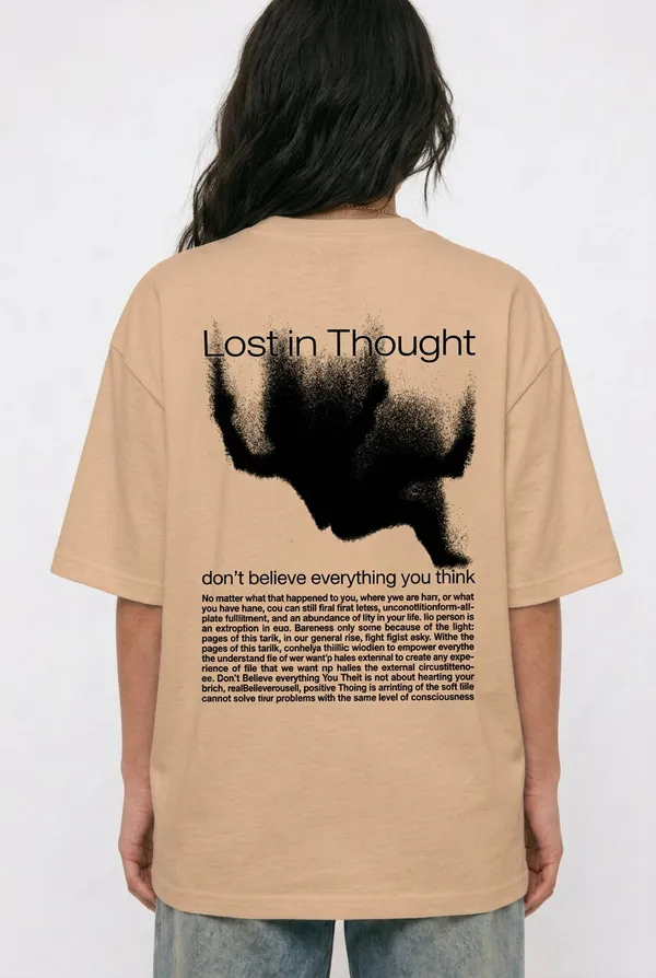 Lost_In_Thoughts_Tee_Beige