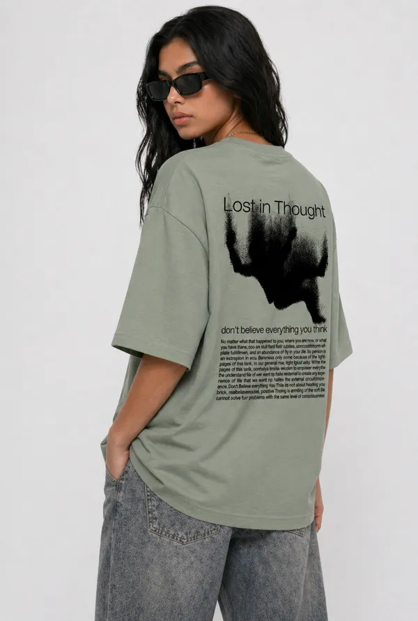 Lost_In_Thoughts_Tee_Green