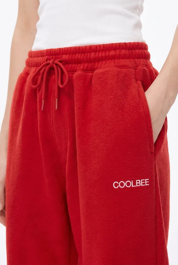 Cool_Bee_Joggers_Red_Women