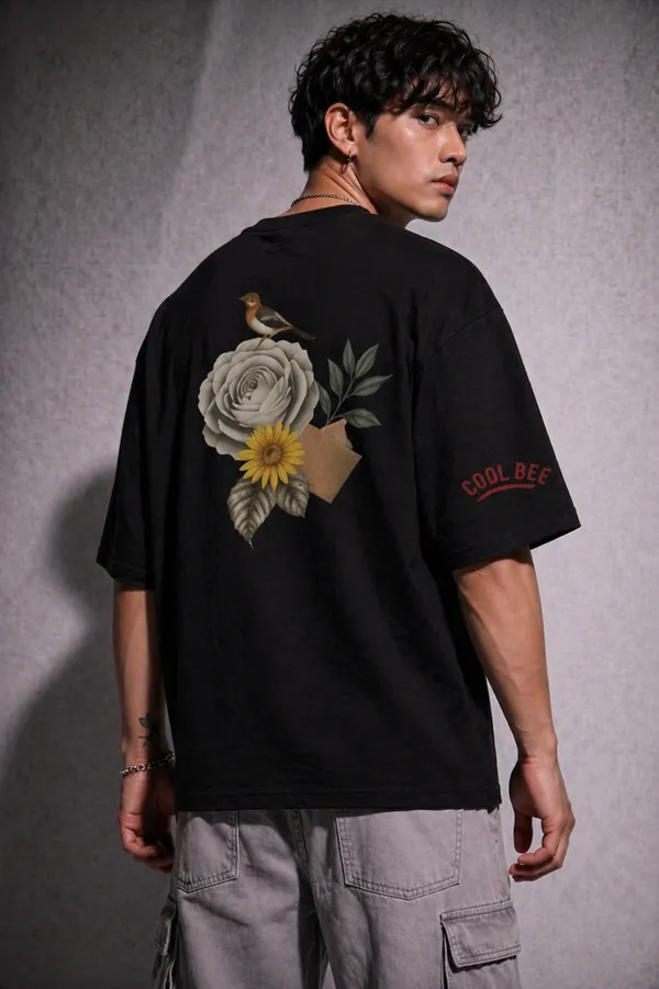 The_Rose_Bird_Tee_Black