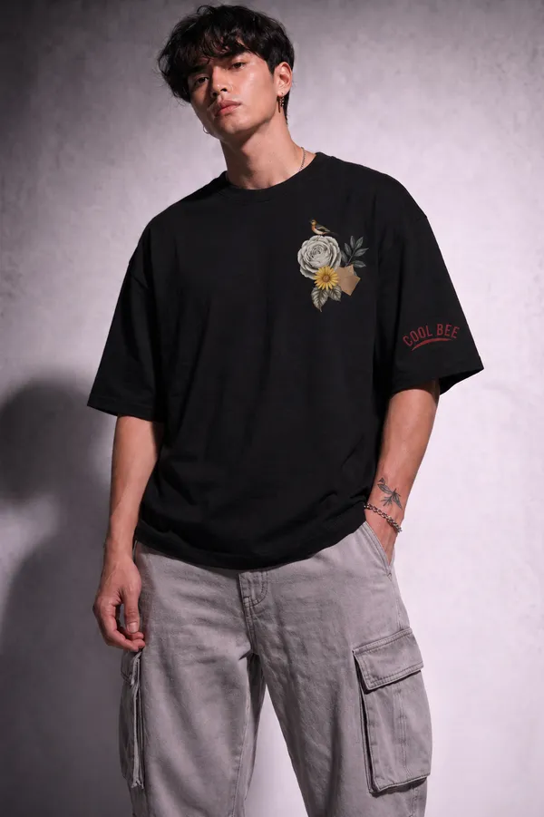 The_Rose_Bird_Tee_Black