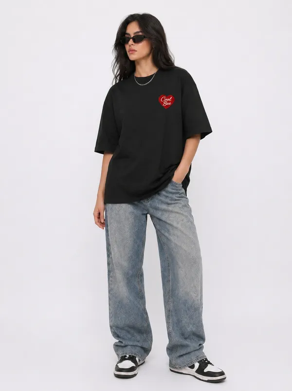 Coolbee_Heart_Tee_Black