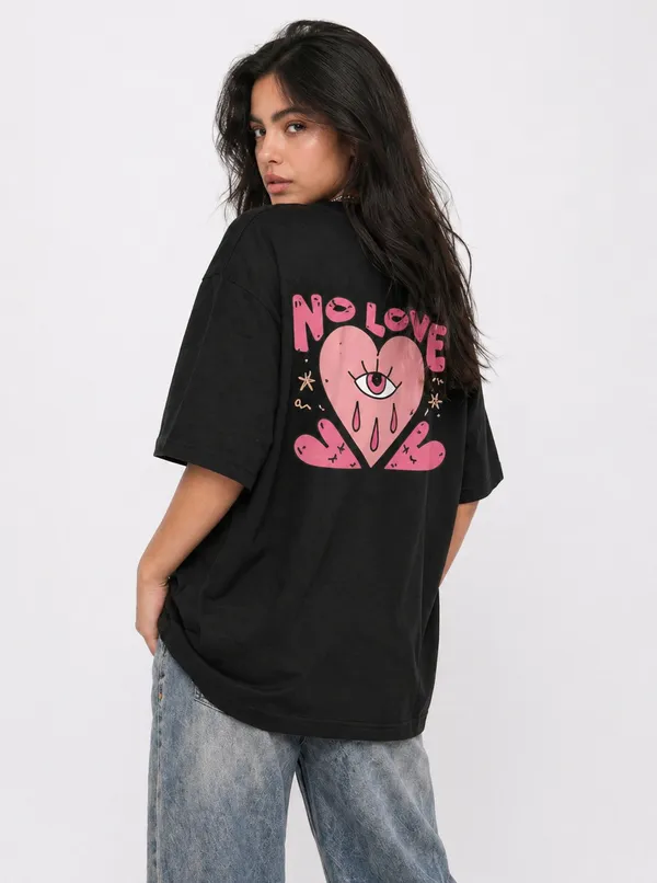 No_Love_Tee_Black