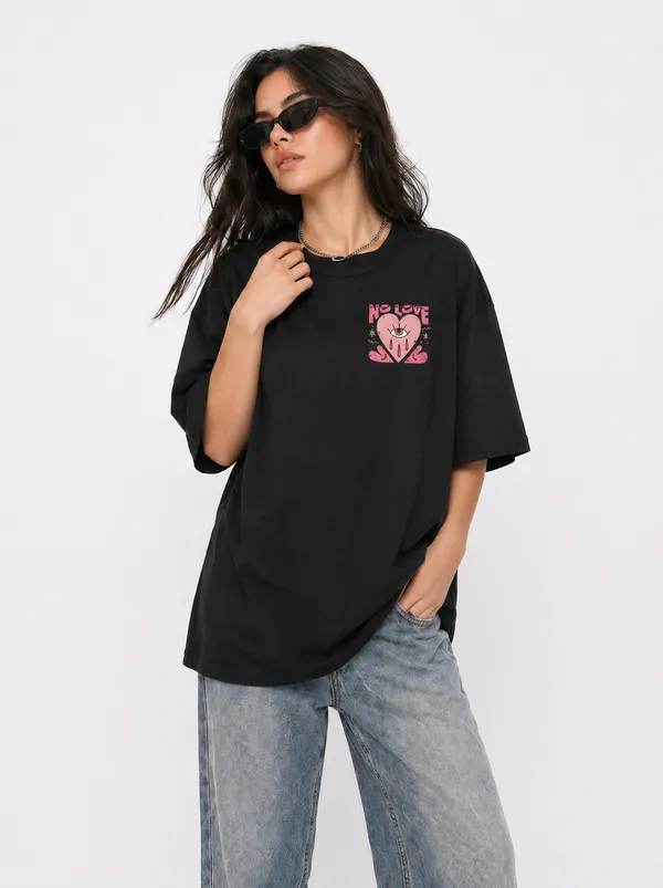 No_Love_Tee_Black