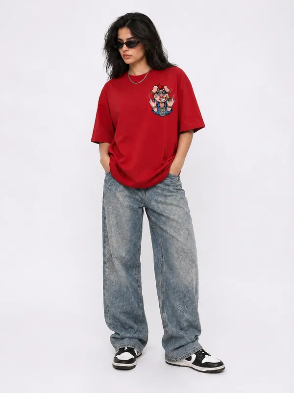 Hog_Wild_Tee_Red