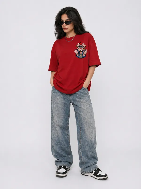 Hog_Wild_Tee_Red