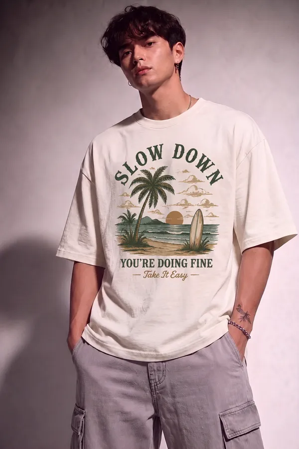 Slow_Down_Tee_White