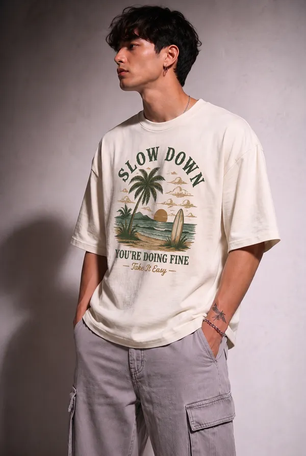 Slow_Down_Tee_White