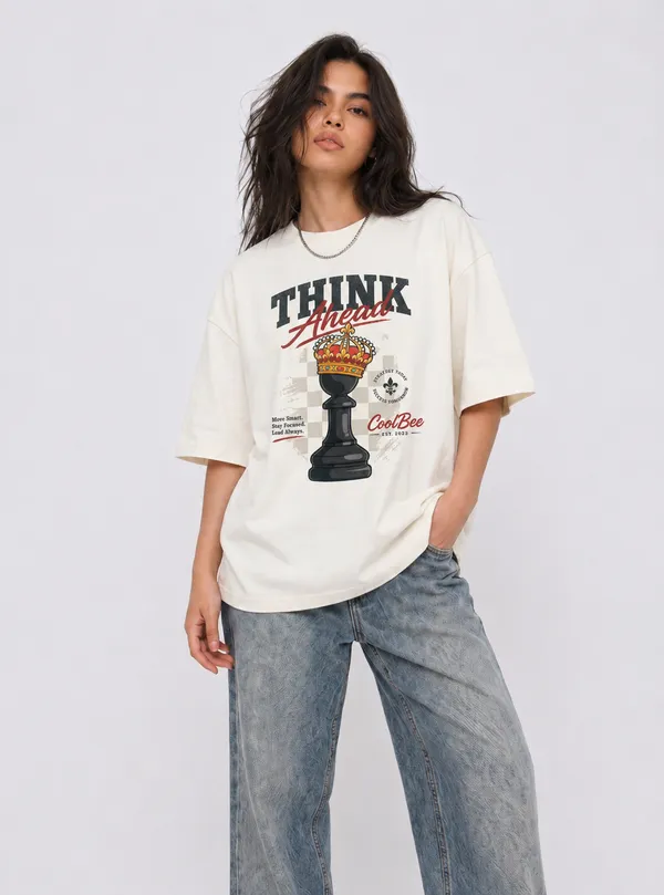 Checkmate_Tee_White