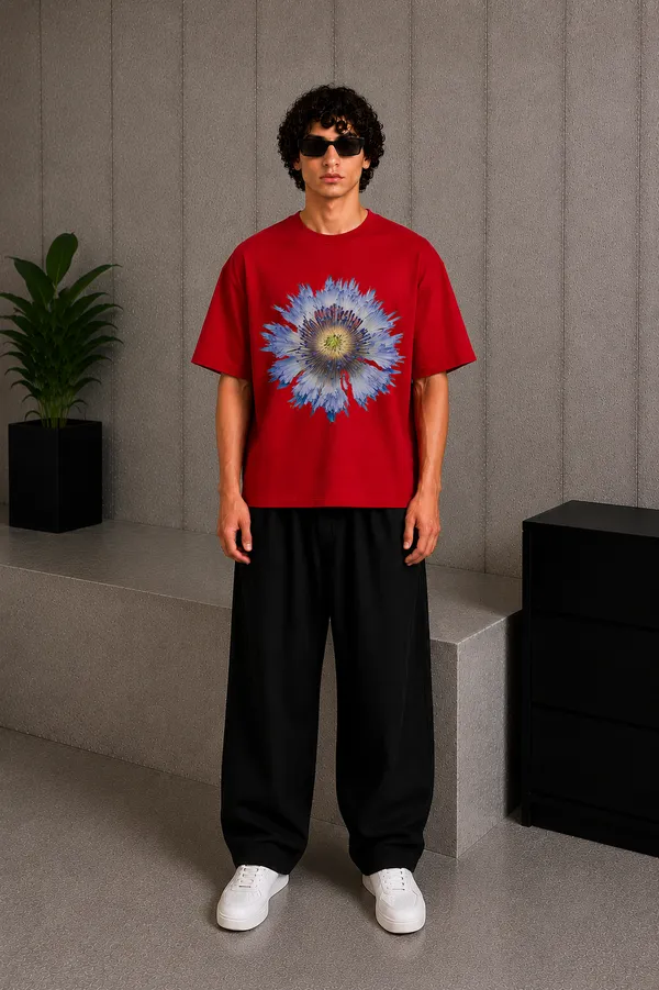 Focal_Flora_Tee_Red