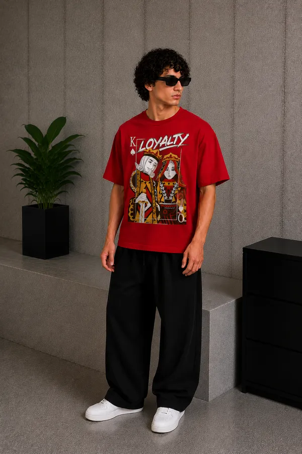 Quine_Tee_Red
