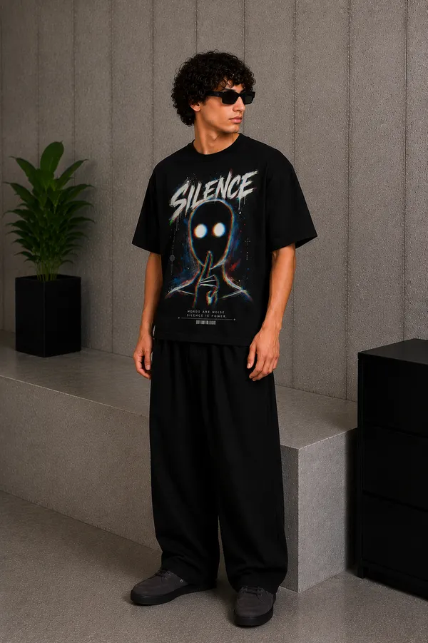 Silence_Tee_Black