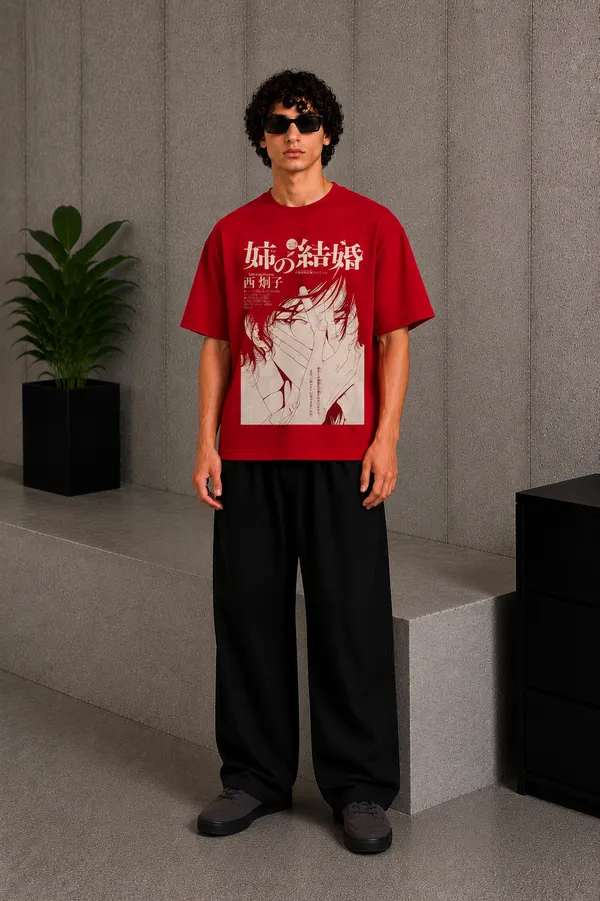 Manga_Graphic_Tee_Red