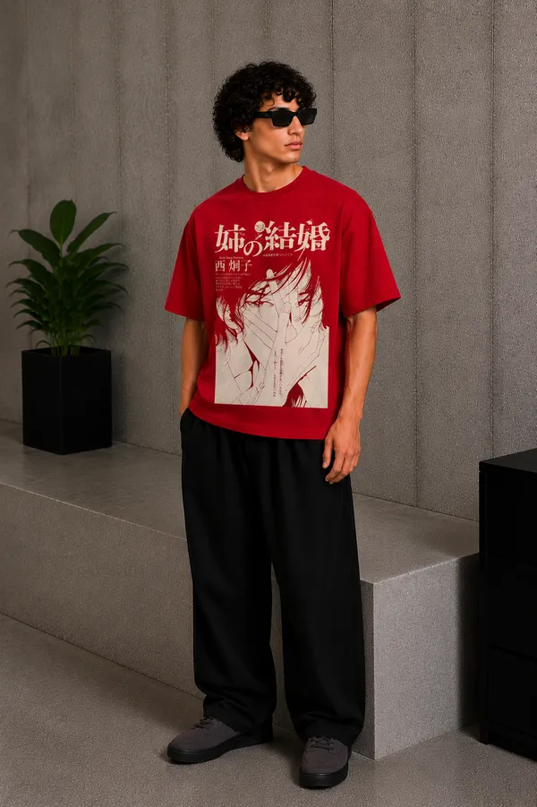 Manga_Graphic_Tee_Red