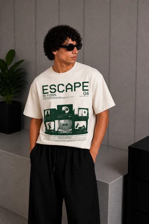 Escape_Tee_White