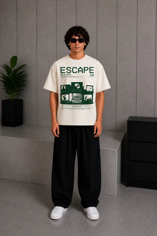 Escape_Tee_White