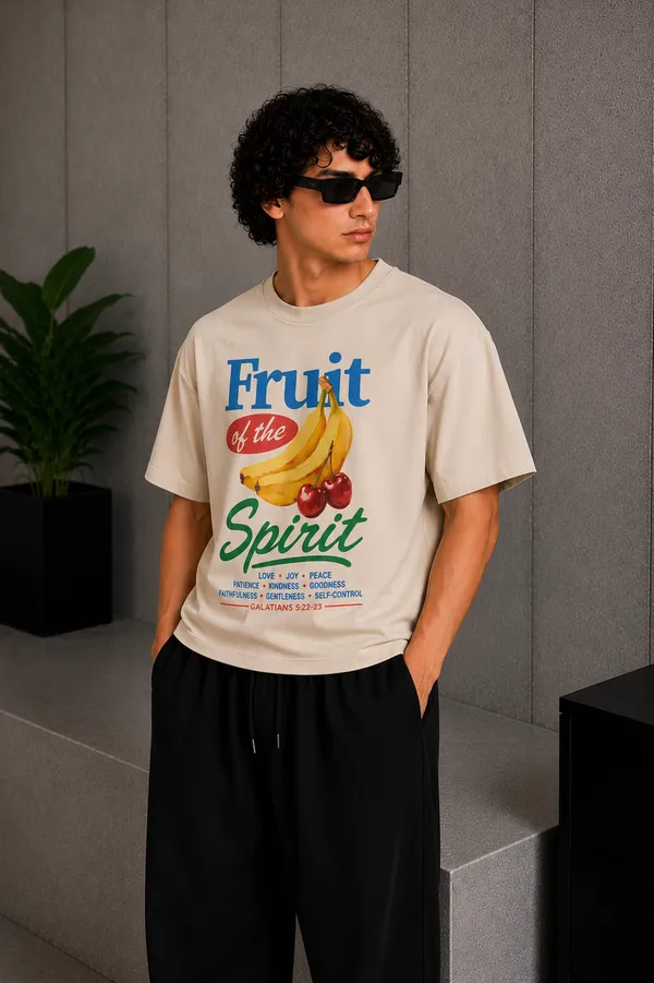 Fruit_Tee_Beige